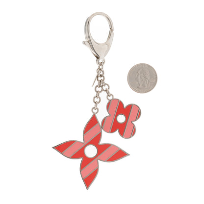 Louis Vuitton Sweet Stripes Flower Bag Charm 2 of 5