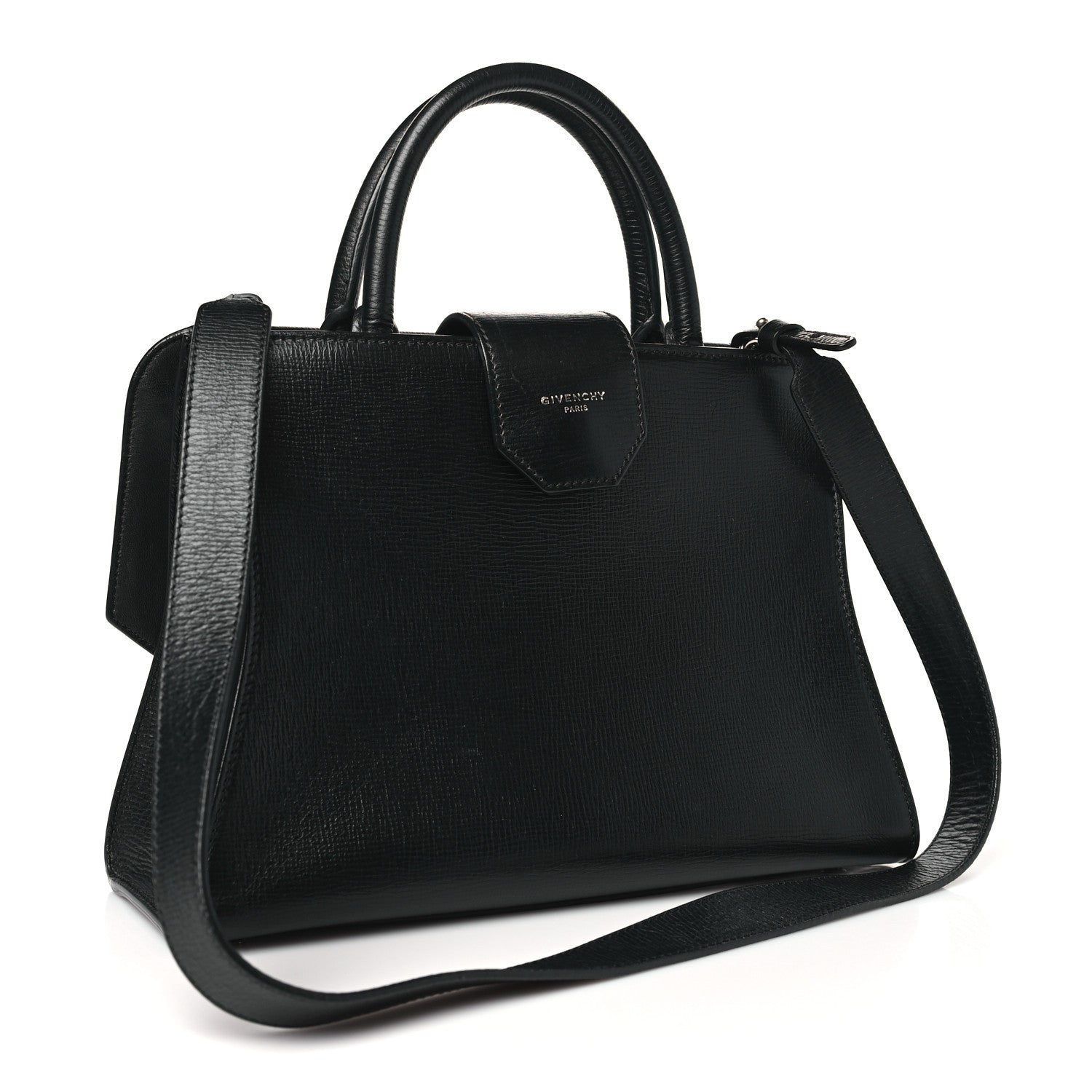 Givenchy Calfskin Small Obsedia Satchel Black 3 of 10