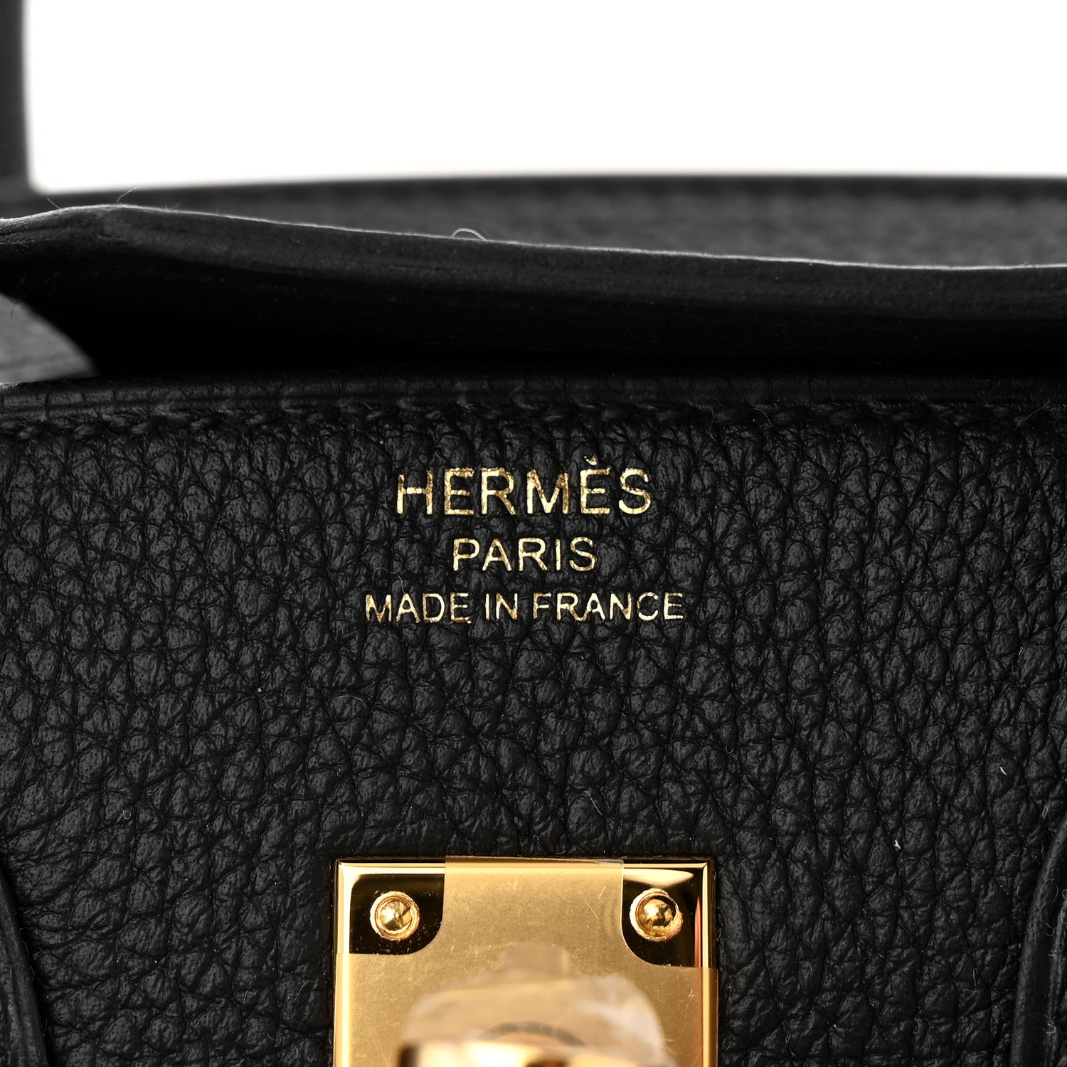 Hermes Togo Birkin 25 Black 6 of 11