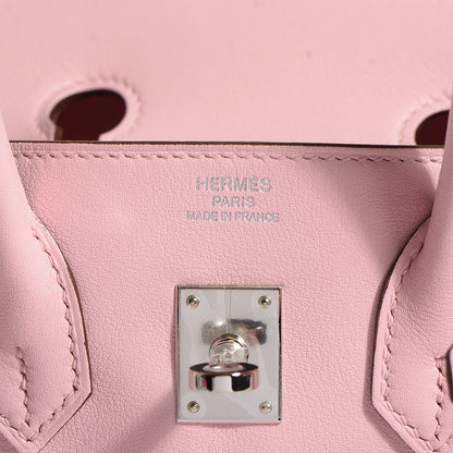 Hermes Swift Birkin 25 Rose Sakura 18 of 25