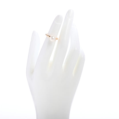 Tiffany 18K Rose Gold Pearl 8mm HardWear Ball Ring 47 4 2 of 5