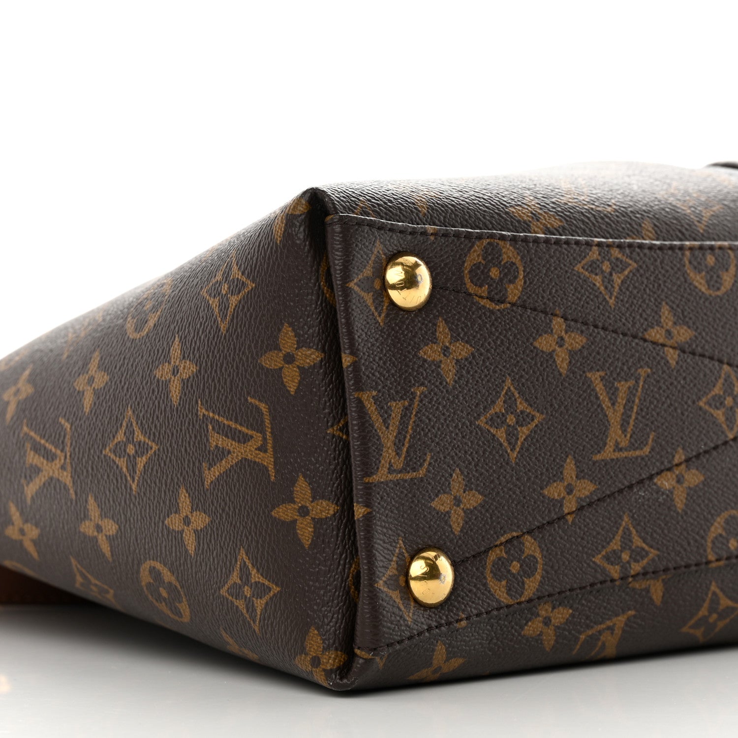 Louis Vuitton Monogram V Tote MM Black 8 of 13