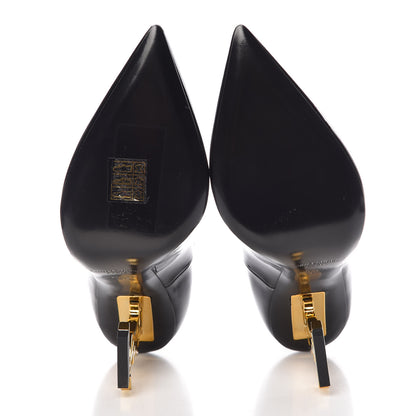 Saint Laurent Patent Opyum 110 Pumps 36.5 Black Gold 5 of 8