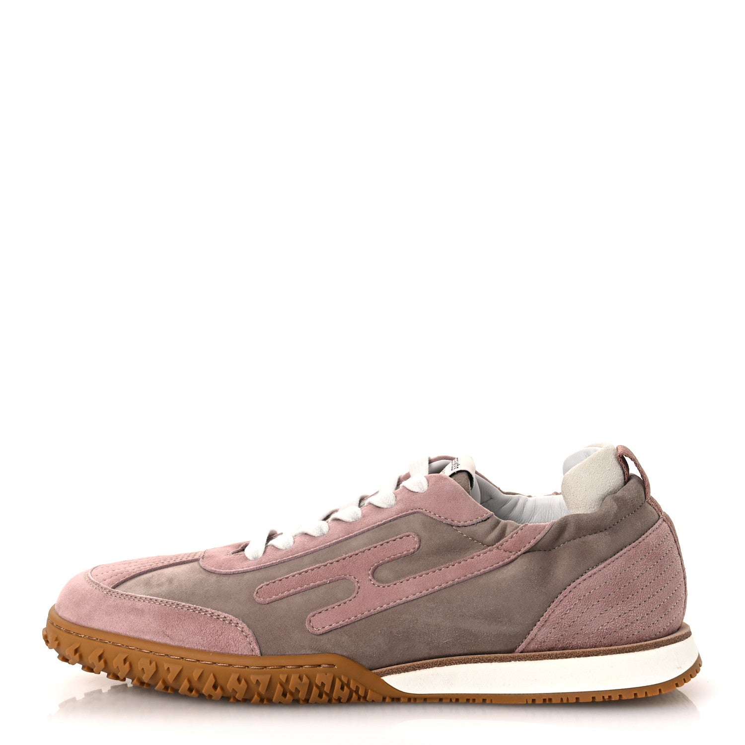 Hermes Suede Goatskin Jet Sneakers 39 Rose Cancan Rose Aquarelle 1 of 11