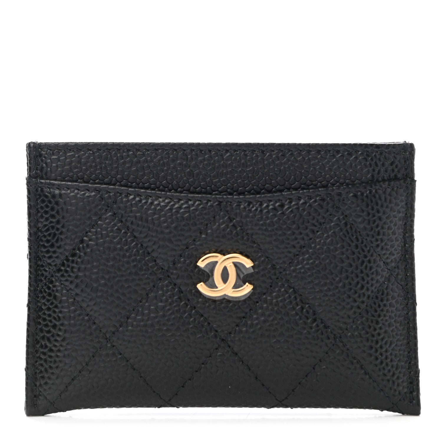 Chanel Caviar Quilted Card Holder Black 1 of 9