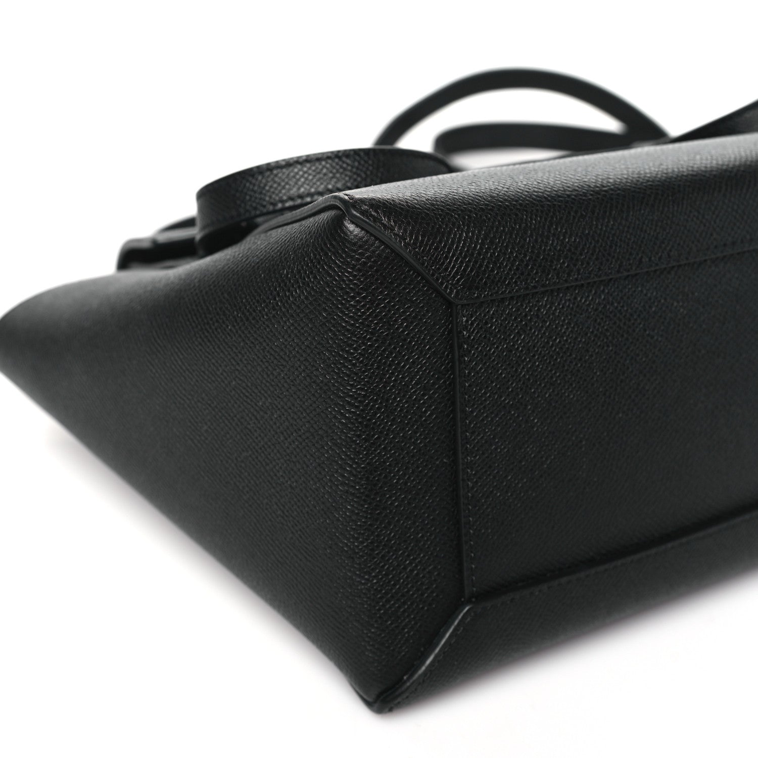Celine Grained Calfskin Micro Belt Bag Black 8 of 9