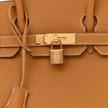 Hermes Togo Birkin 30 Natural Sable 8 of 11
