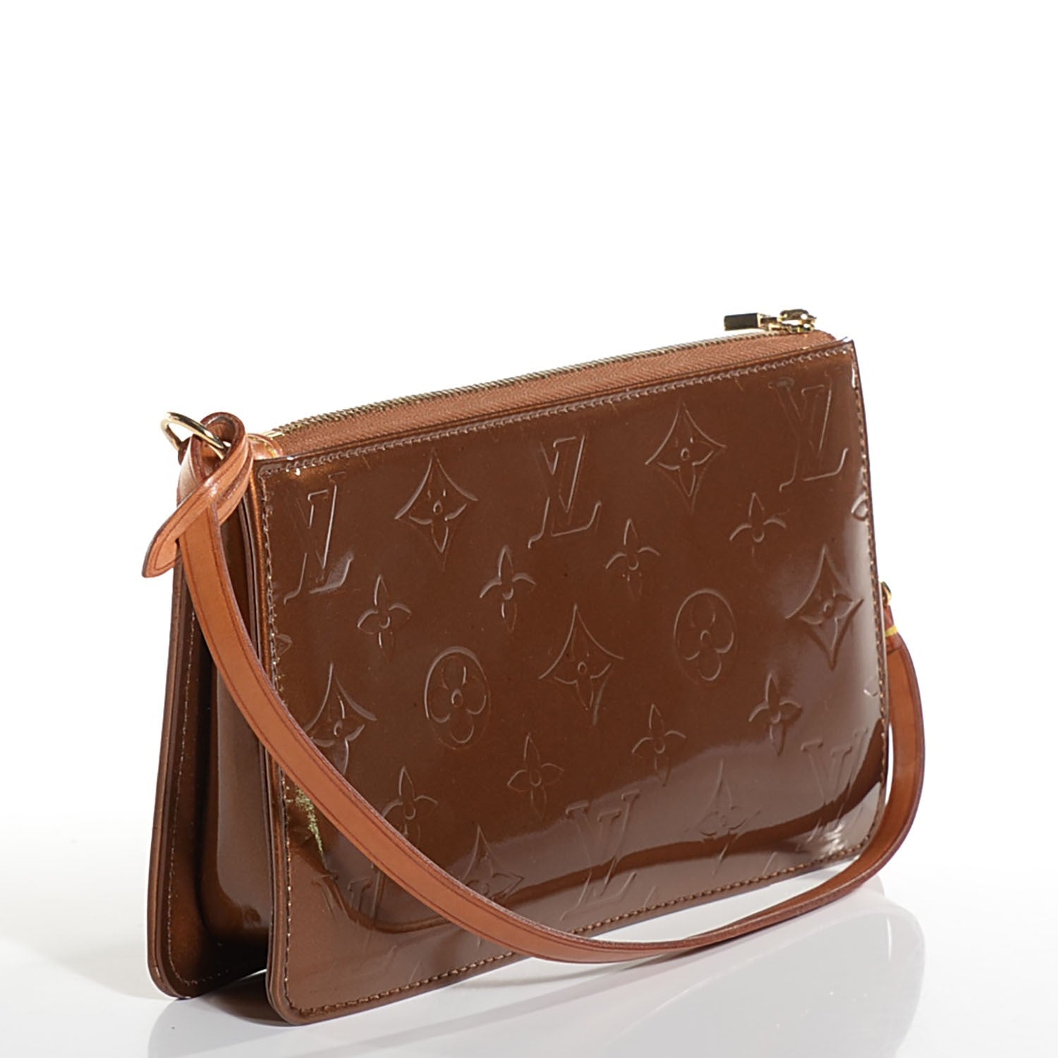 Louis Vuitton Vernis Lexington Pochette Bronze 3 of 6