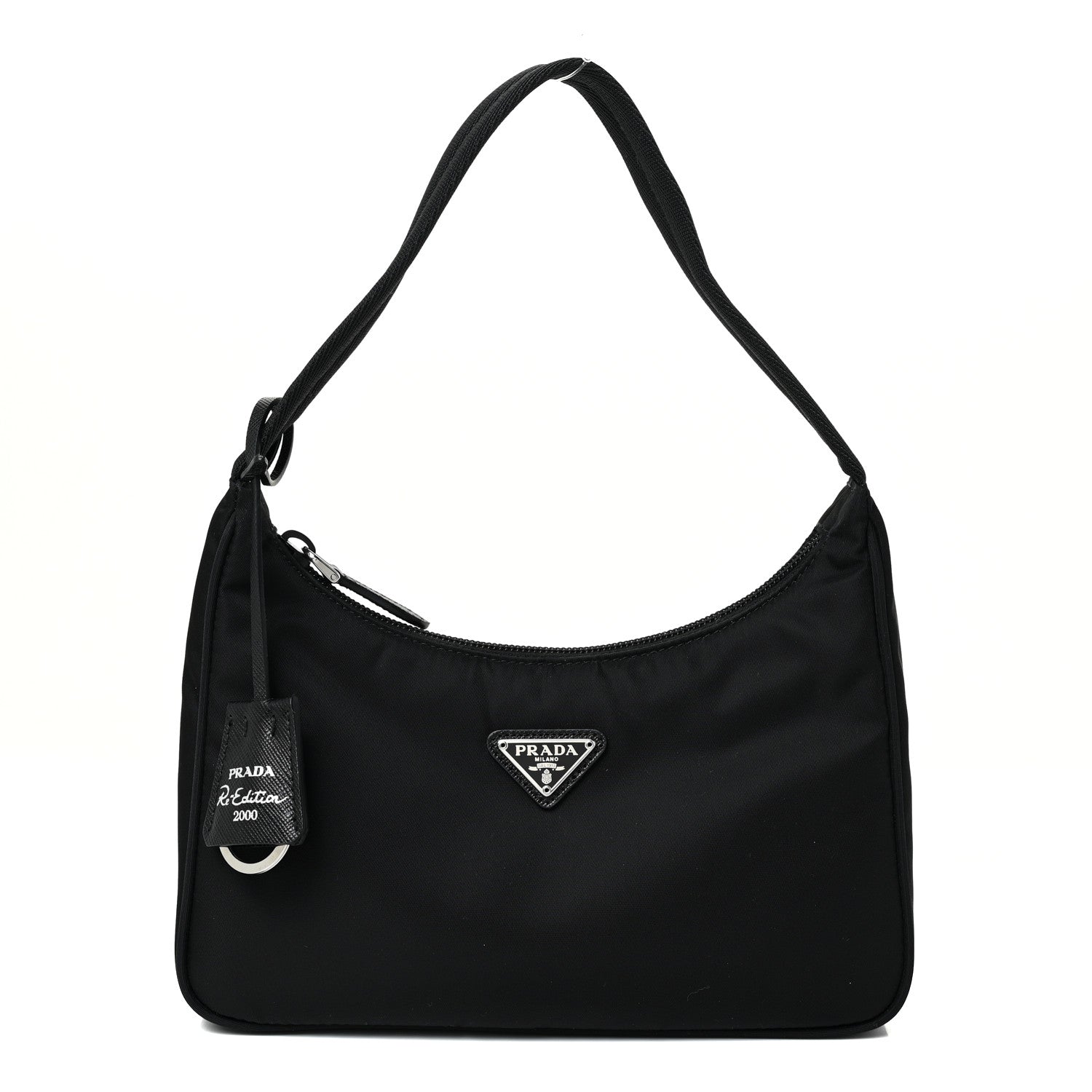 Prada Tessuto Nylon Mini Re-Edition 2000 Bag Black 1 of 11