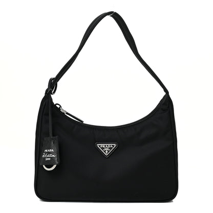 Prada Tessuto Nylon Mini Re-Edition 2000 Bag Black 1 of 11