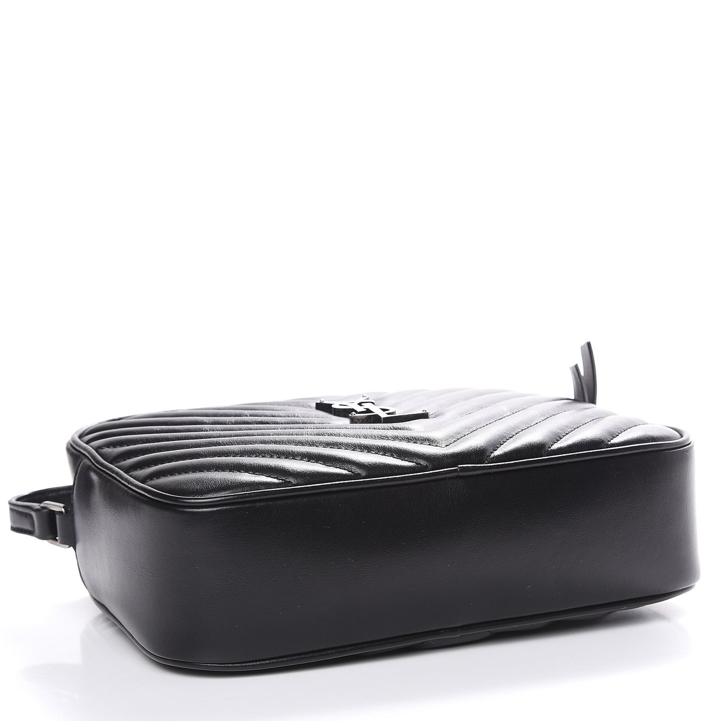 Calfskin Matelasse Monogram Lou Camera Bag Black