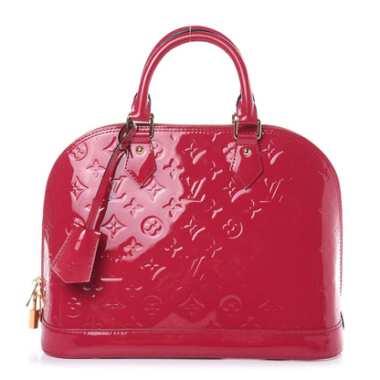 Louis Vuitton Vernis Alma PM Rose Indien 1 of 9