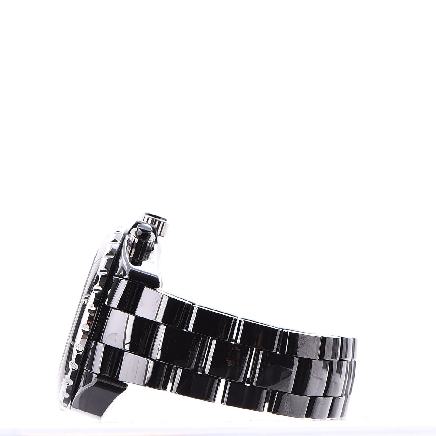 Stainless Steel Ceramic 41mm J12 Chronograph Automatic Watch Black
