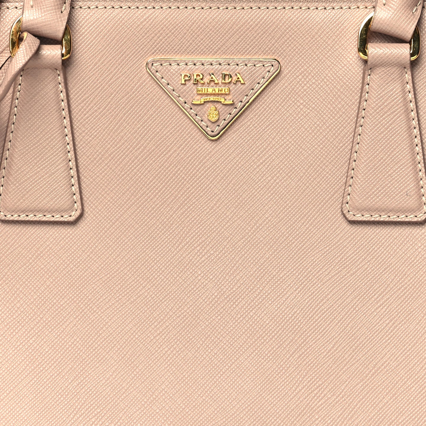 Saffiano Small Galleria Double Zip Tote Sabbia