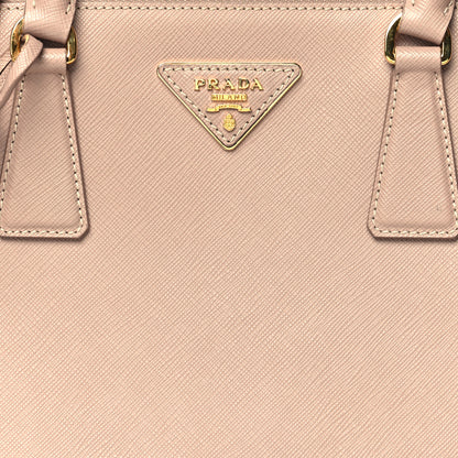 Prada Saffiano Small Galleria Double Zip Tote Sabbia 7 of 13