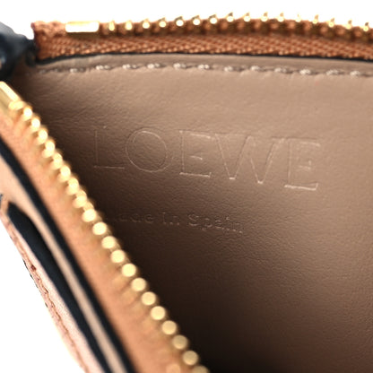 Loewe Soft Grained Calfskin Coin Card Holder Toffee 6 of 8