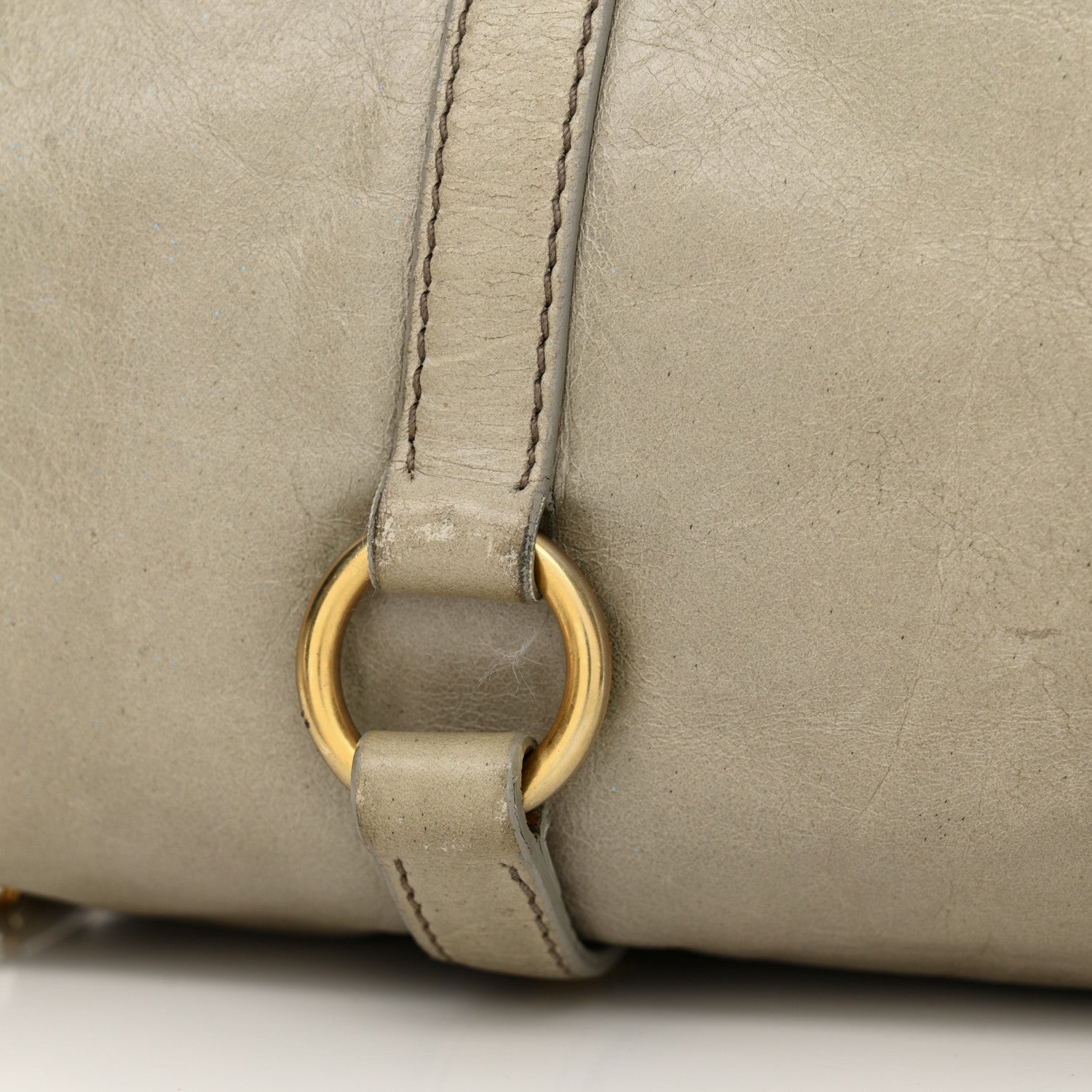 Miu Miu Vitello Lux Medium Bow Bag Grey 24 of 24
