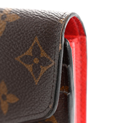 Louis Vuitton Monogram Sarah Wallet NM Coquelicot 10 of 11