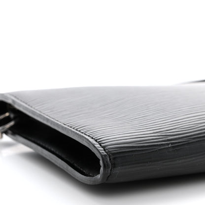 Louis Vuitton Epi Pochette Accessories 24 Black 9 of 11