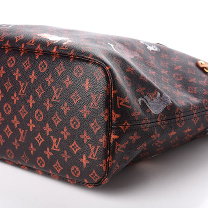 Louis Vuitton Catogram Neverfull MM Marron 8 of 12
