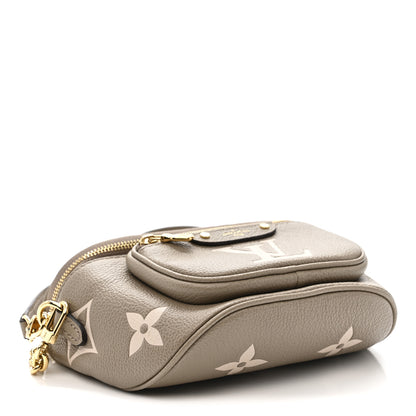 Louis Vuitton Empreinte Mini Bumbag Tourterelle Cream 4 of 9