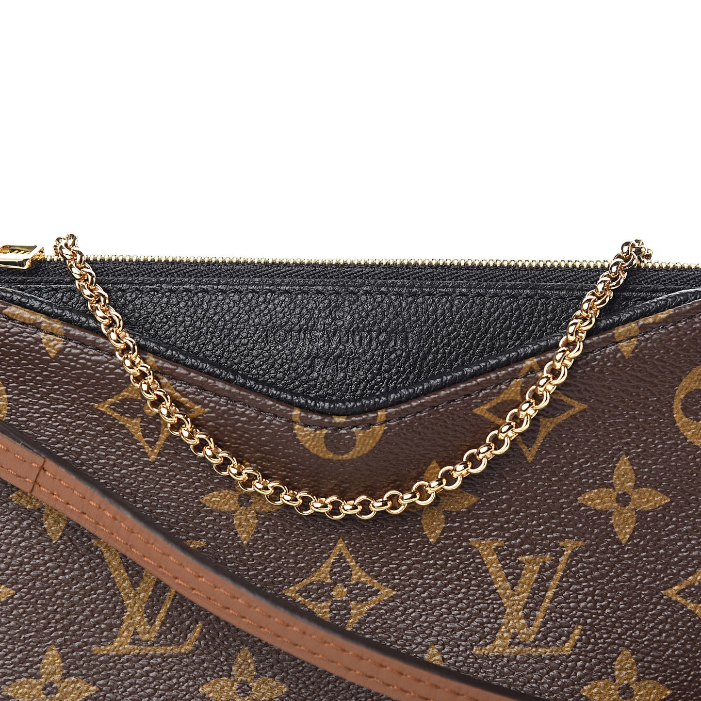Monogram Pallas Clutch Black