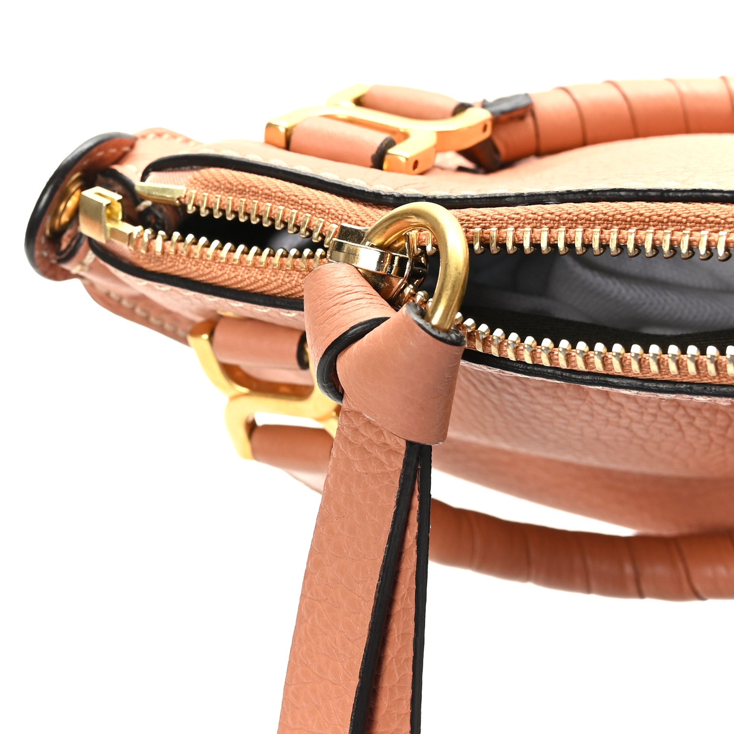 Chloe Calfskin Mini Marcie Satchel Muted Brown 12 of 12