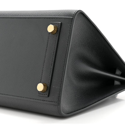 Hermes Epsom Birkin Sellier 25 Black 9 of 11