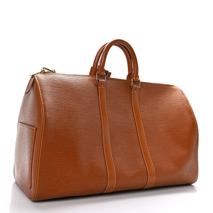 Louis Vuitton Epi Keepall 45 Cipango 3 of 12
