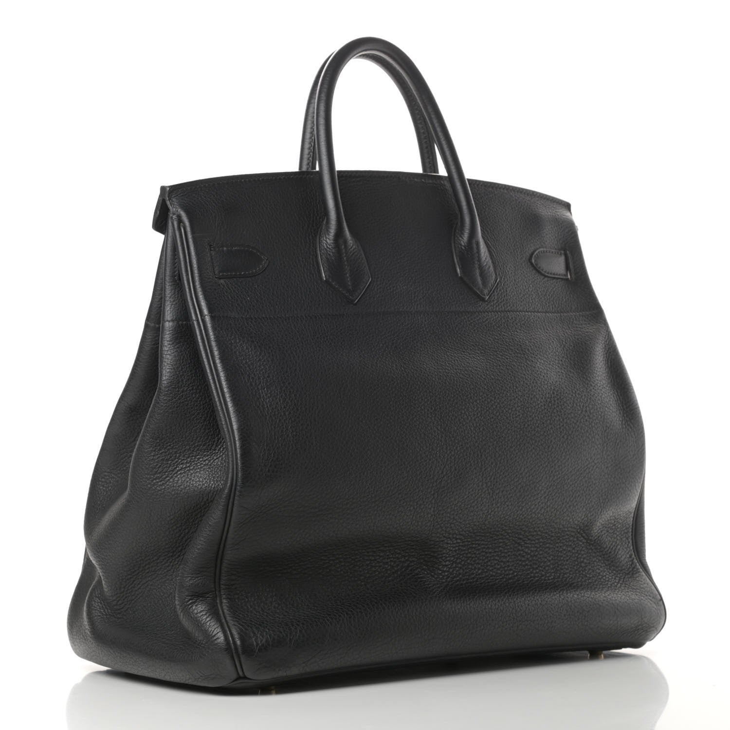 Hermes Taurillon Clemence HAC Birkin 40 Black 2 of 19