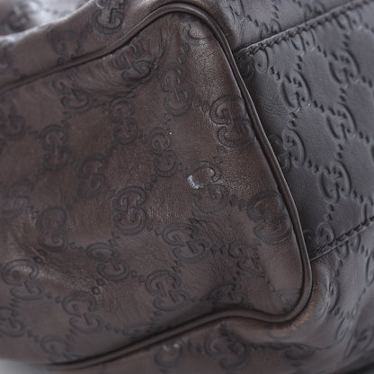 Gucci Guccissima Medium Sukey Tote Chocolate 11 of 13