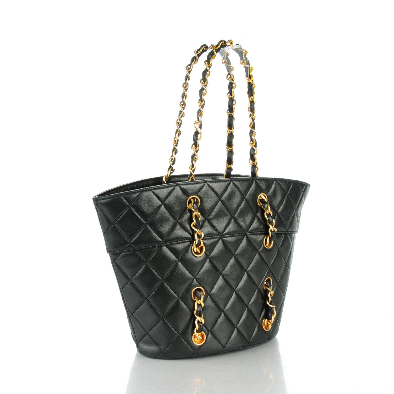 Chanel Lambskin Quilted Bag Black 3 of 8