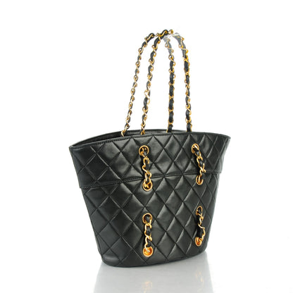 Chanel Lambskin Quilted Bag Black 3 of 8