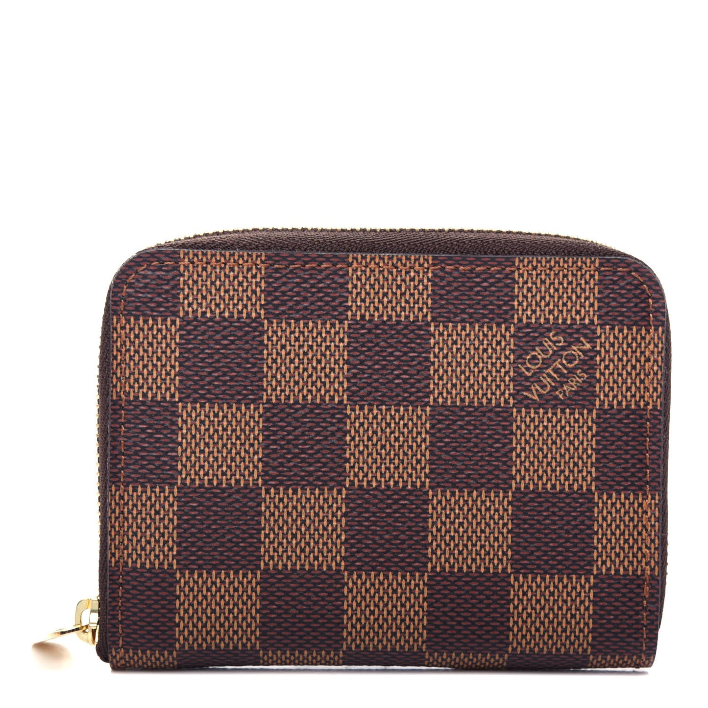 Damier Ebene Zippy Coin Purse