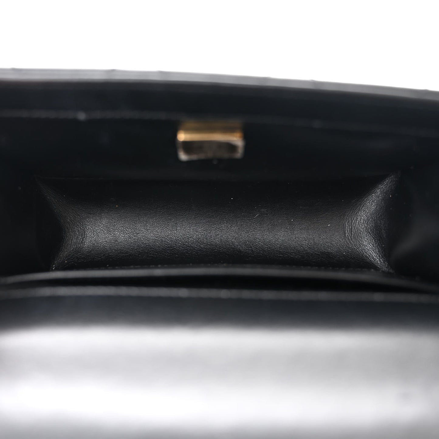 Calfskin Quilted Mini Perfect Fit Flap Black