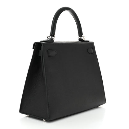 Hermes Epsom Kelly Sellier 28 Black 3 of 10
