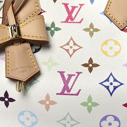 Louis Vuitton LV X TM Monogram Multicolor Speedy Bandouliere 25 White 7 of 9
