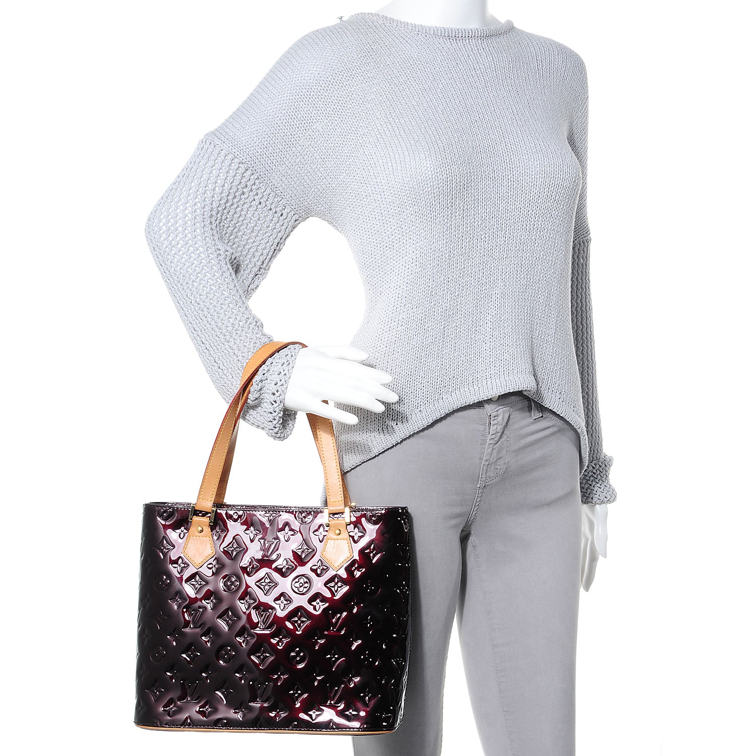 Louis Vuitton Vernis Houston Amarante 2 of 7