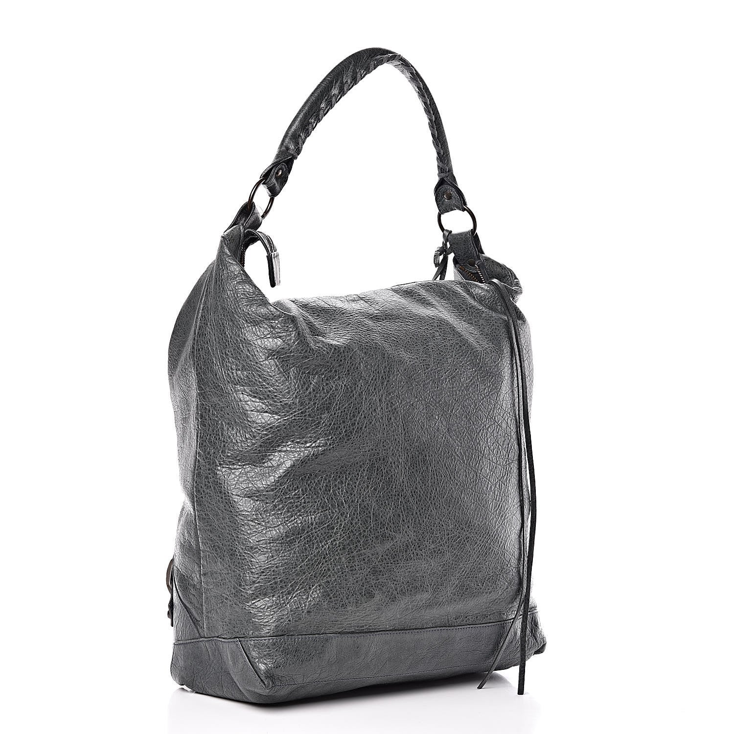 Balenciaga Agneau Classic Hardware Day Hobo Anthracite 3 of 12