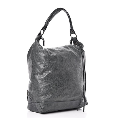 Balenciaga Agneau Classic Hardware Day Hobo Anthracite 3 of 12