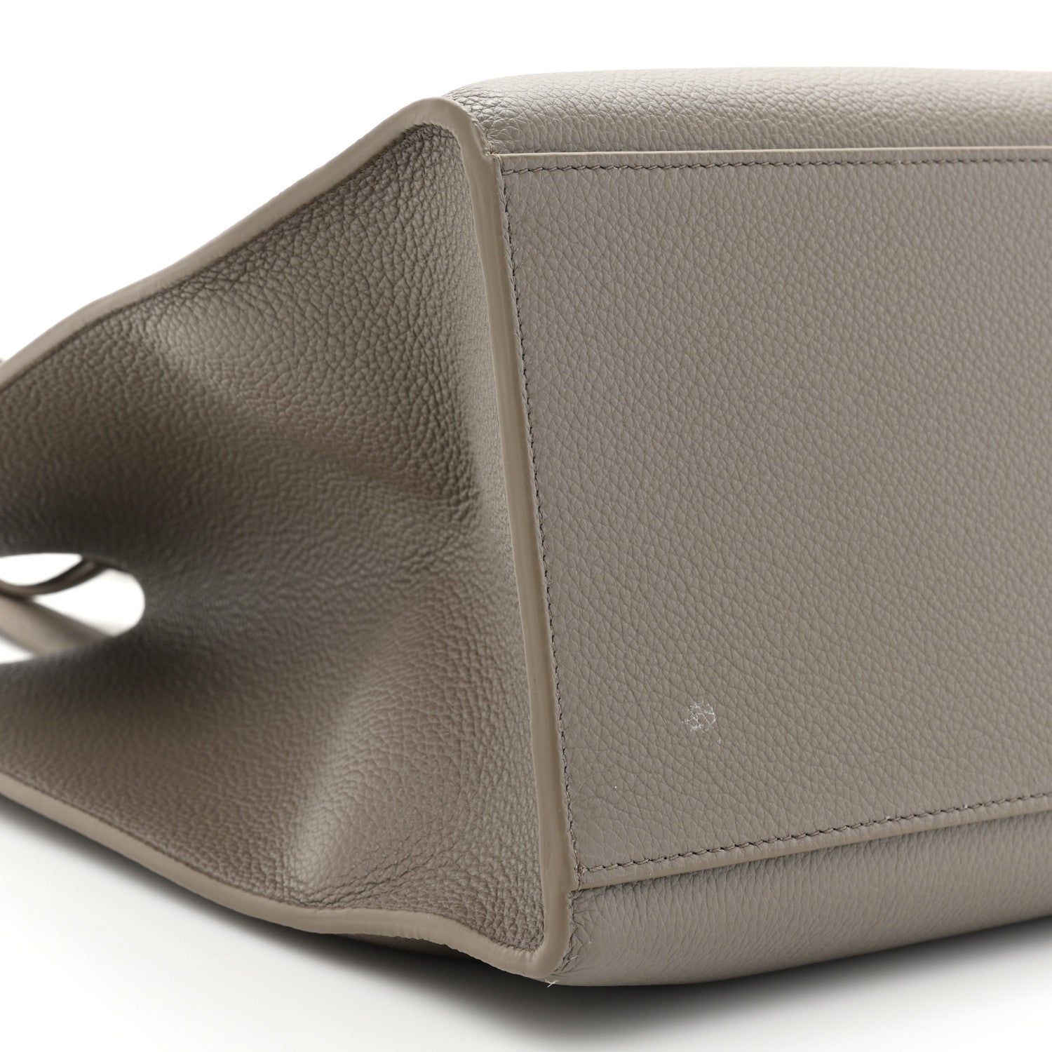 Celine Grained Calfskin Cabas 16 Bag Smokey Taupe 9 of 13