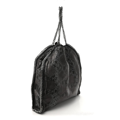 Stella McCartney Eco Python Big Falabella Hobo Dark Grey 4 of 11
