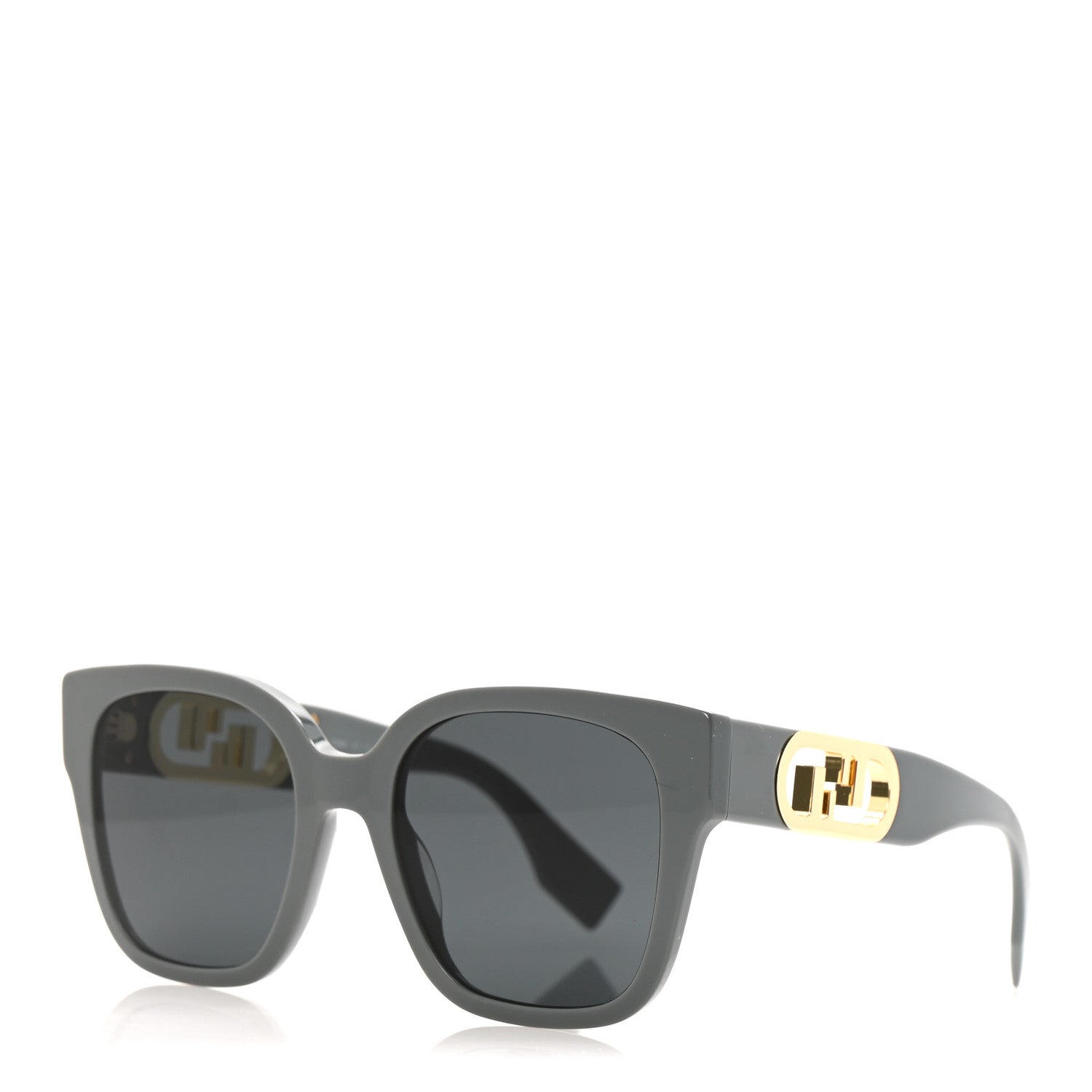 Fendi Acetate O'Lock Square Sunglasses FE40063I Grey 1 of 8