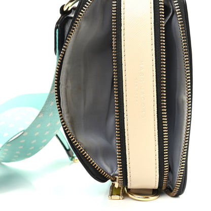 Marc Jacobs Saffiano Small Snapshot Camera Bag Aquaria Multi 5 of 10