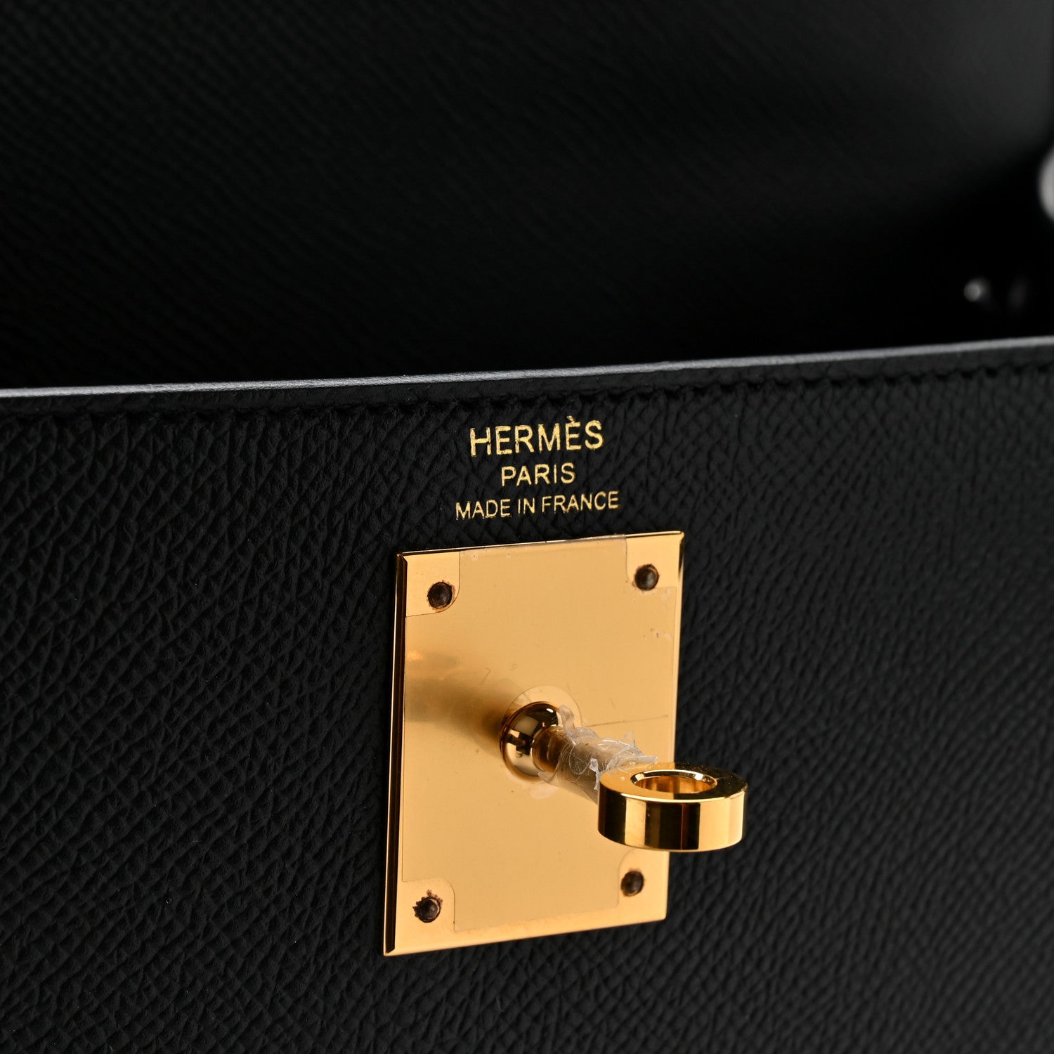 Hermes Epsom Kelly Sellier 28 Black 6 of 11