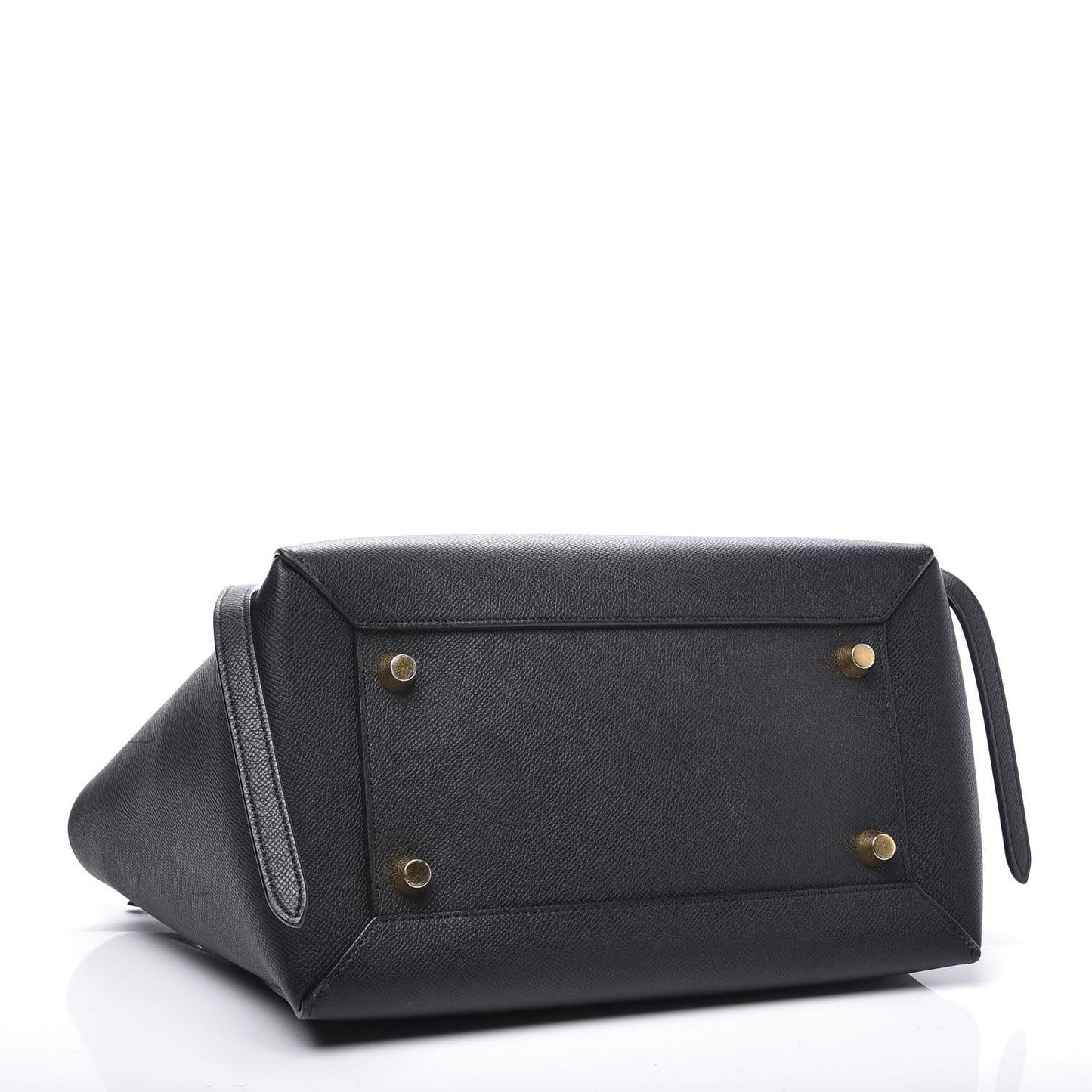 Grained Calfskin Small Belt Bag Black