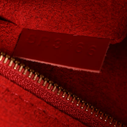 Louis Vuitton Damier Ebene Caissa Hobo Cherry 6 of 13