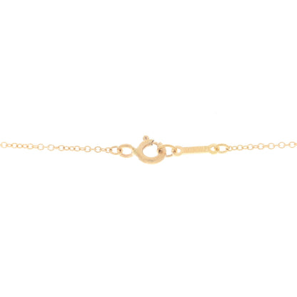 Tiffany 18K Yellow Gold 20mm Elsa Peretti Bean Pendant Necklace 4 of 4