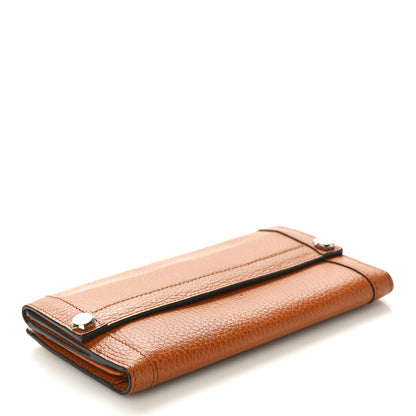 Gucci Calfskin Continental Charmy Wallet Brown 4 of 9