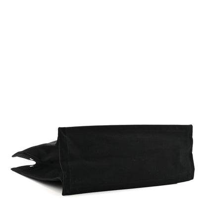 Saint Laurent Linen Calfskin Rive Gauche Tote Black 6 of 21